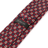 Burgundy Red Monte IMS Tie - Tie Doctor